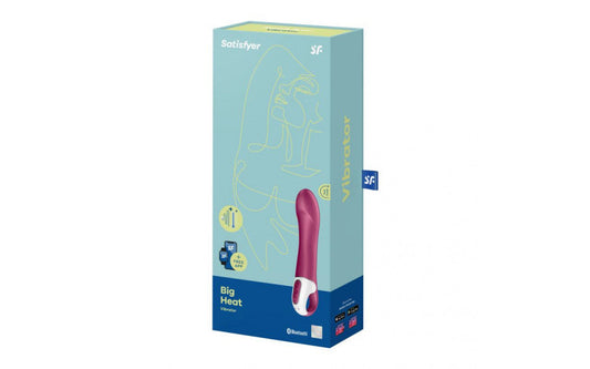 Satisfyer Big Heat Warming G-Spot Vibrator App Enabled