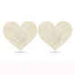 Lace Heart and Flower Nipple Pasties Twin Pack