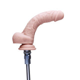 HiSmith - 6.9" Original Silicone Dildo (KlicLok) Compatible with KlickLock HiSmith Premium Sex Machines and KlickLock Connectors.