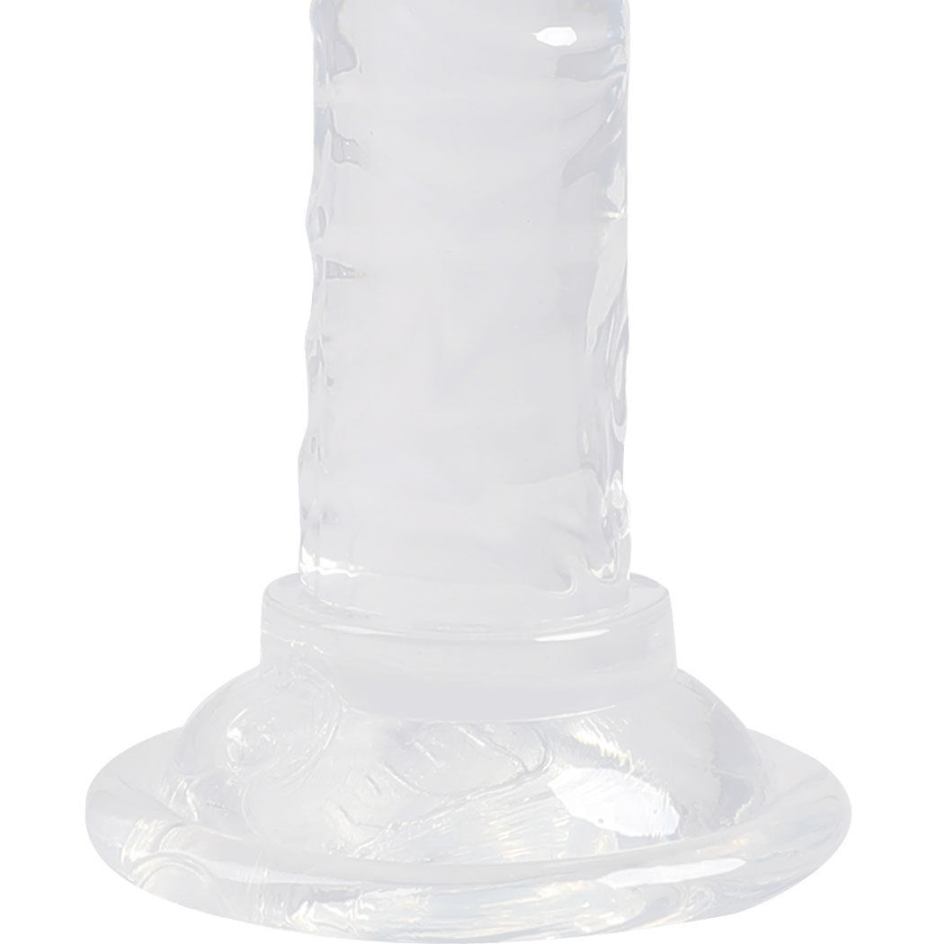 Crystal Dildo Realistic Penis Cock Suction Cup Shaft G-spot Adult Sex Toy